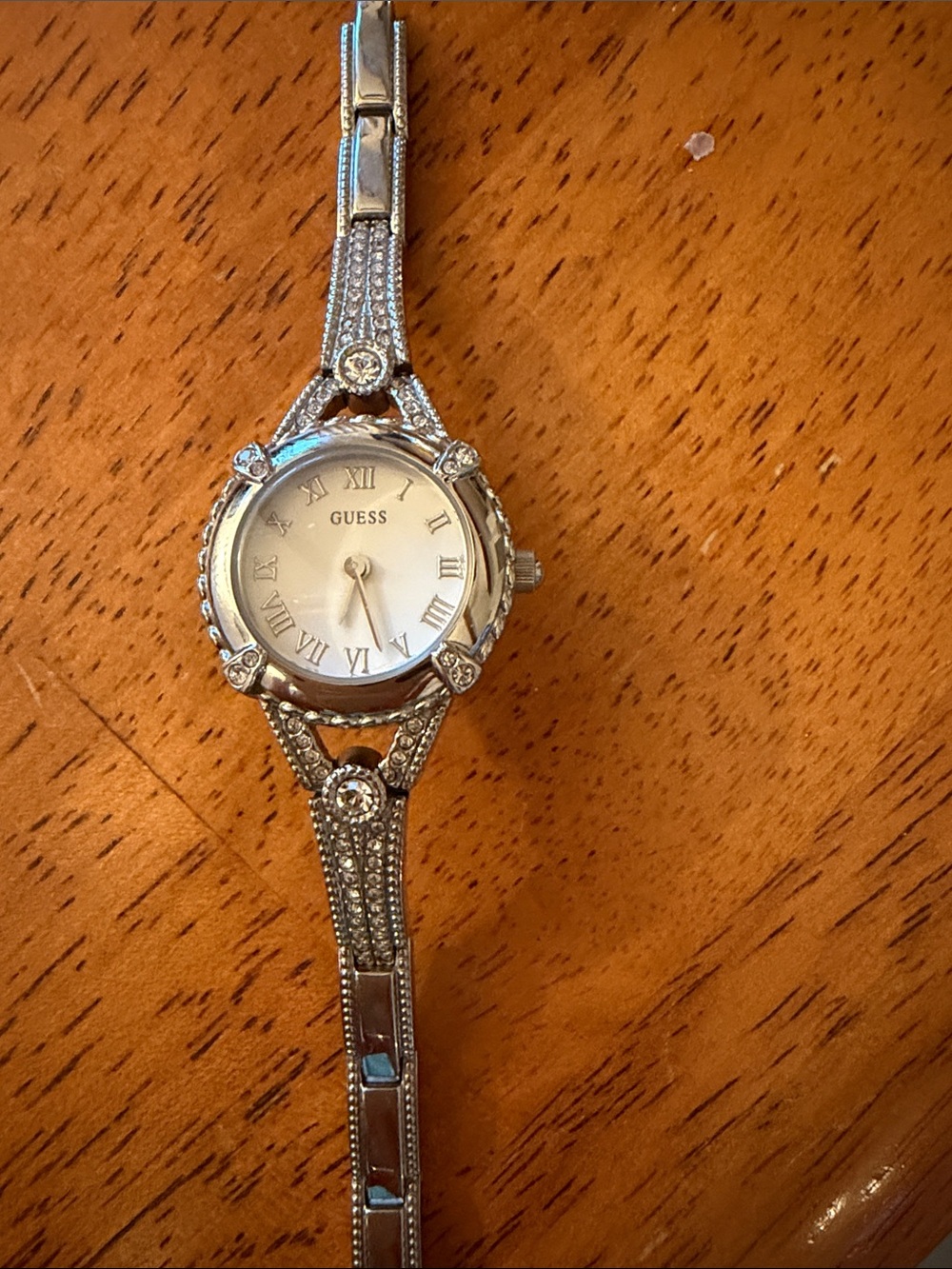Guess silver watch